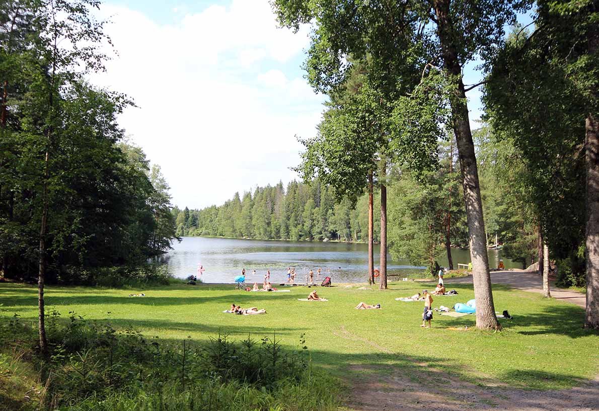 Hervantajärvi Uimaranta - Kuva: Tony Hagerlund