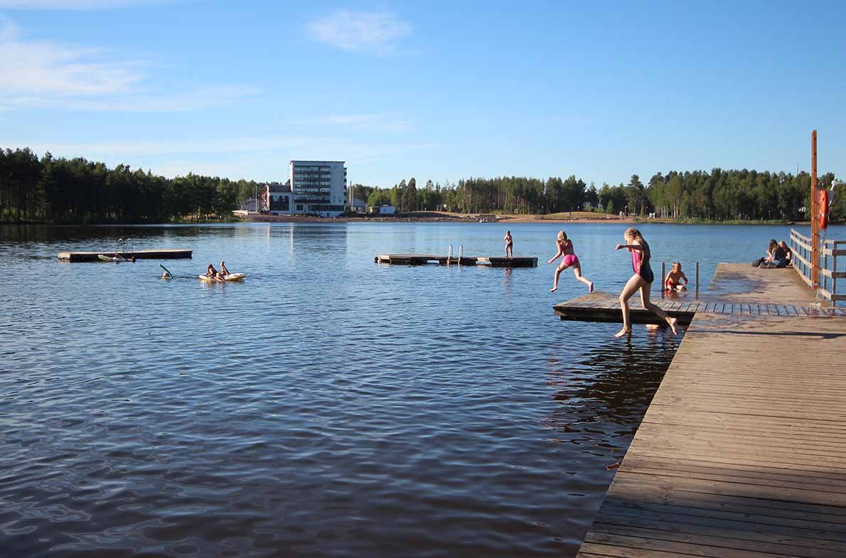 Huutjärven Uimaranta - Kuva: Tony Hagerlund