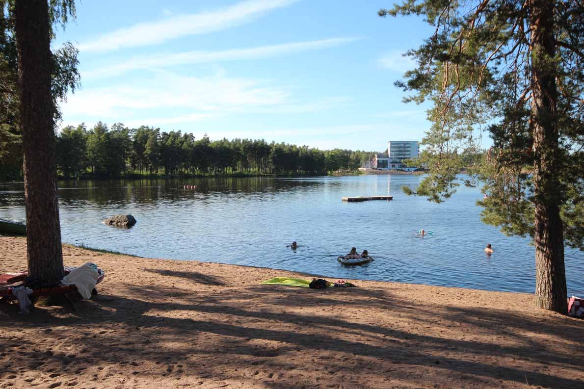 Huutjärven Uimaranta - Kuva: Tony Hagerlund