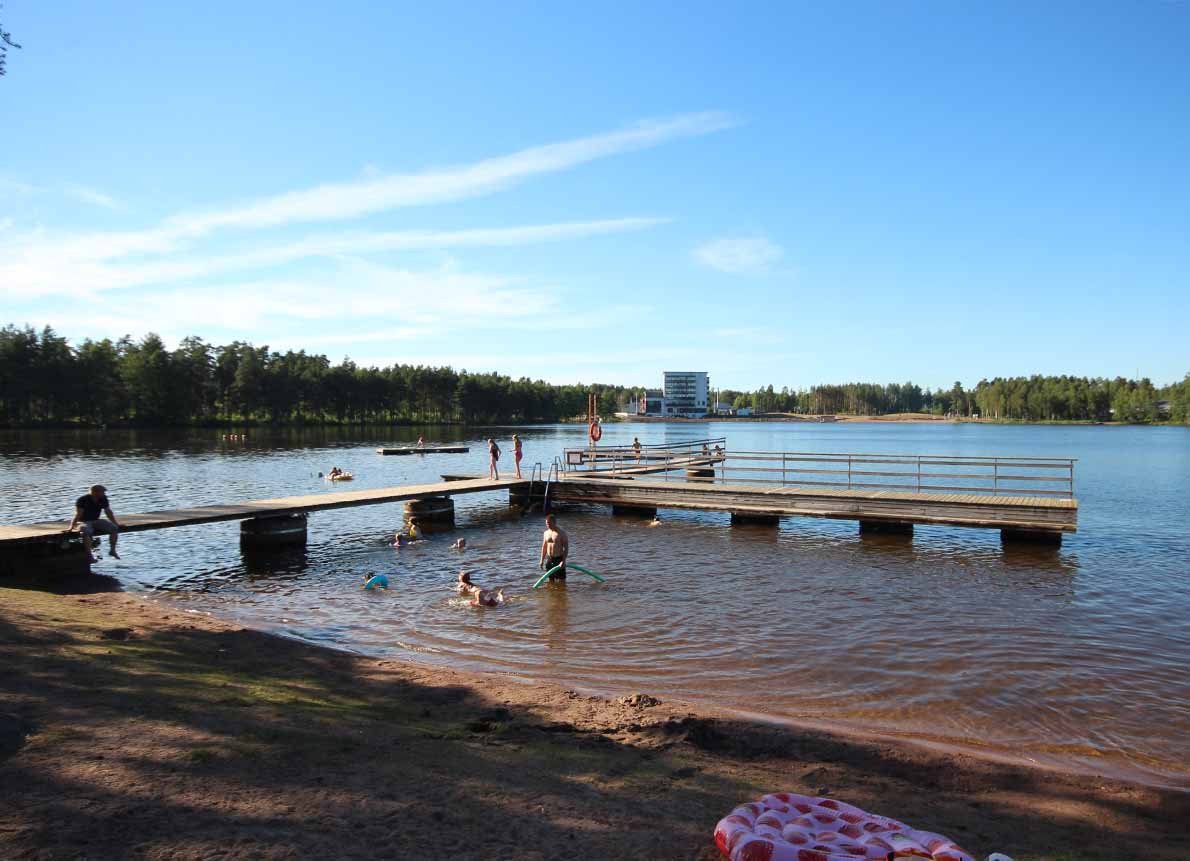 Huutjärven Uimaranta - Kuva: Tony Hagerlund