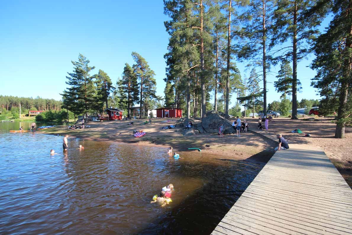 Huutjärven Uimaranta - Kuva: Tony Hagerlund