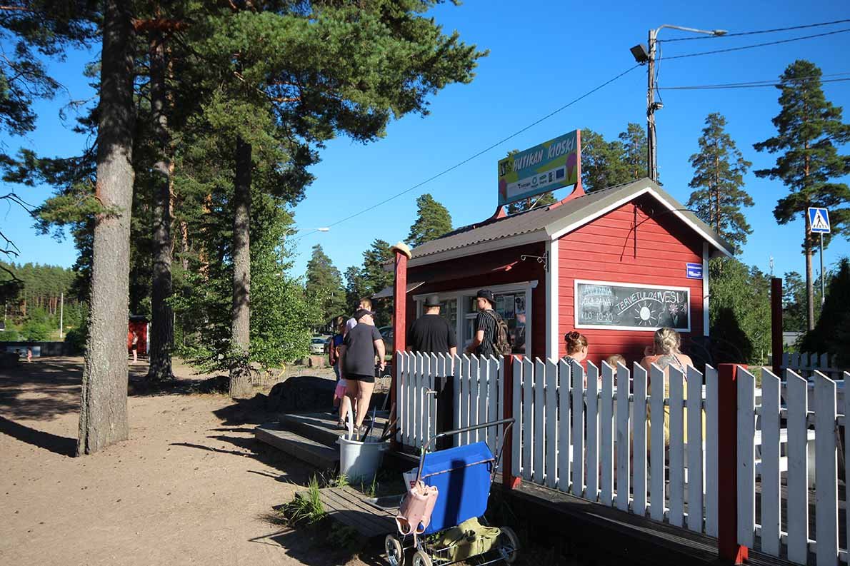 Huutjärven Uimaranta - Kuva: Tony Hagerlund