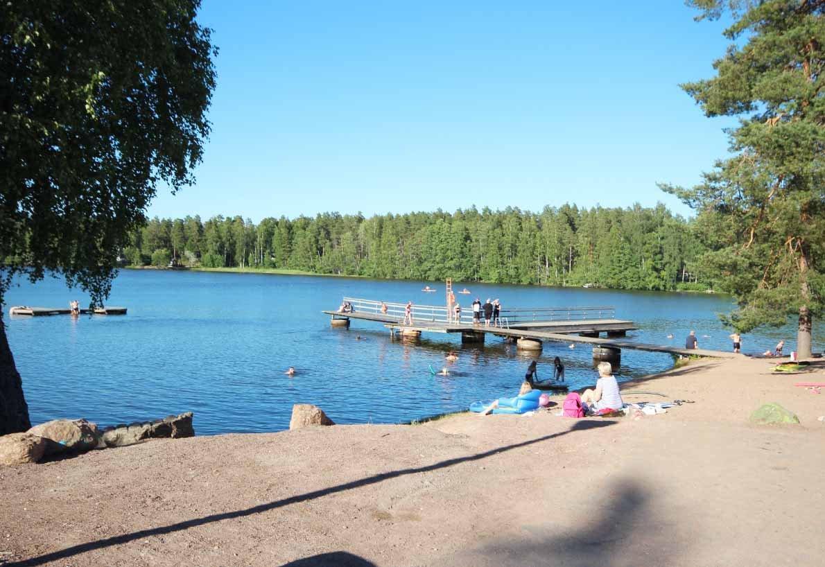 Huutjärven Uimaranta - Kuva: Tony Hagerlund