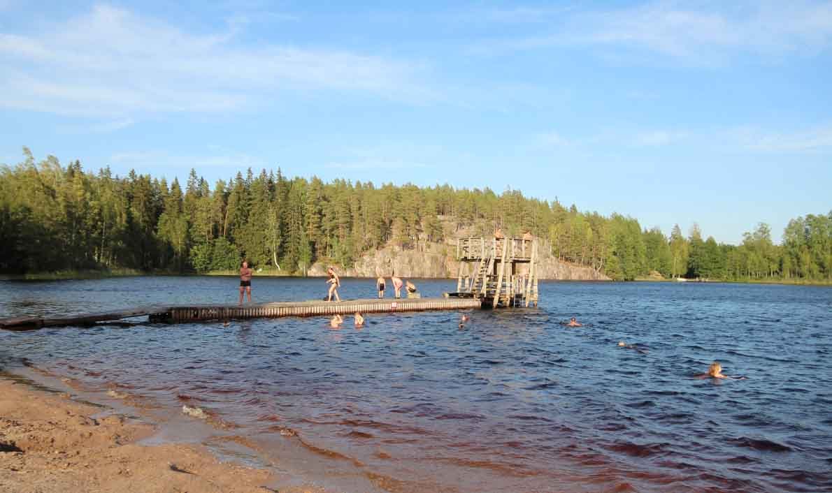 Kalliojärven Uimaranta - Kuva: Tony Hagerlund