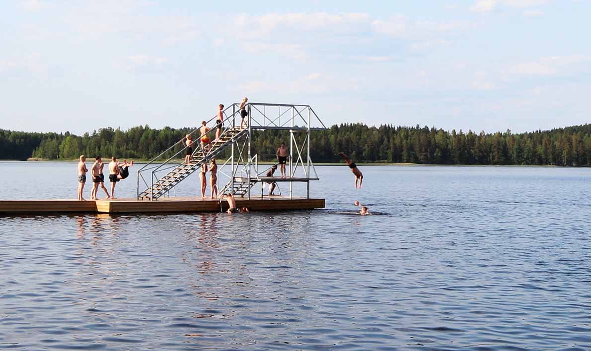 Käyrälammen Uimaranta - Kuva: Tony Hagerlund