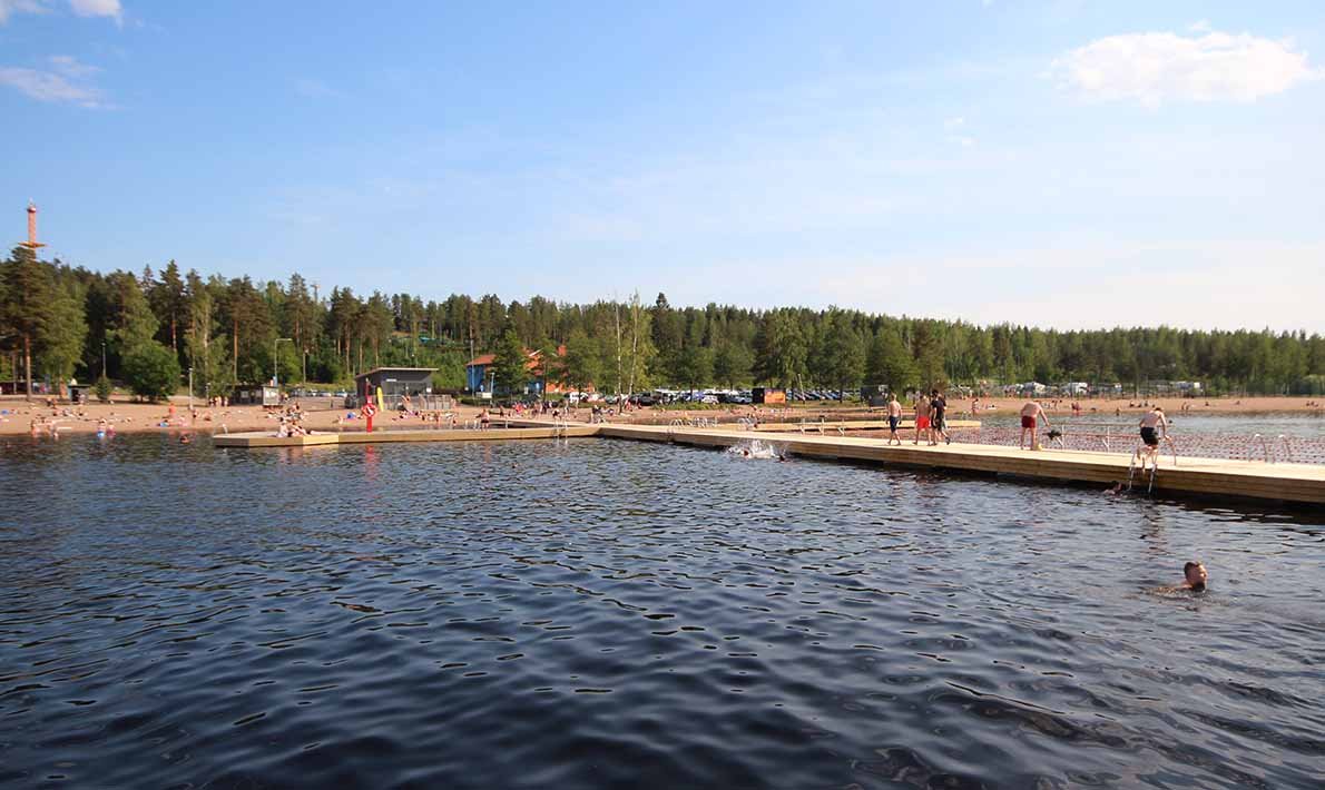 Käyrälammen Uimaranta - Kuva: Tony Hagerlund