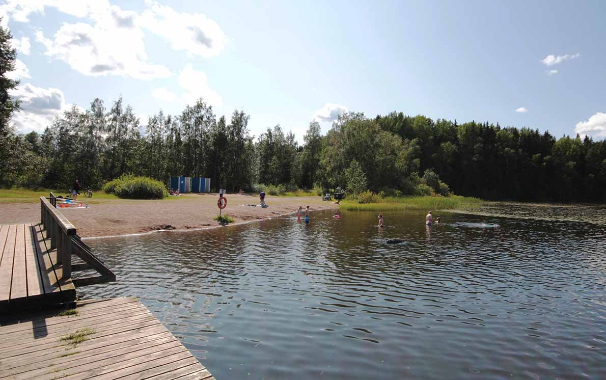 Lahdesjärven Uimaranta - Kuva: Tony Hagerlund