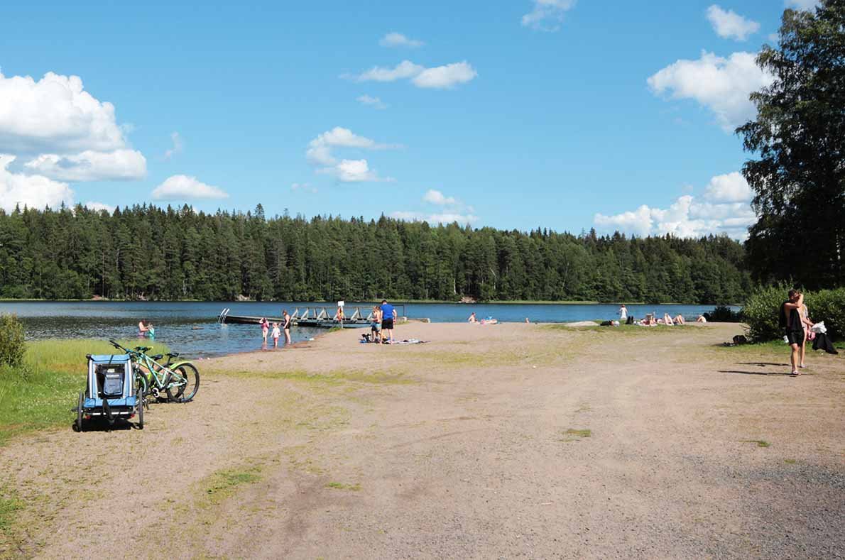 Lahdesjärven Uimaranta - Kuva: Tony Hagerlund