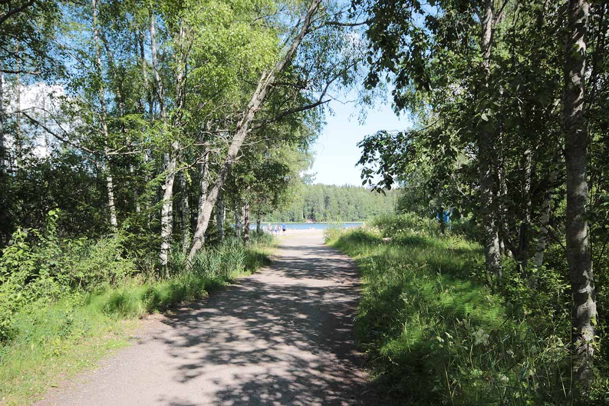 Lahdesjärven Uimaranta - Kuva: Tony Hagerlund