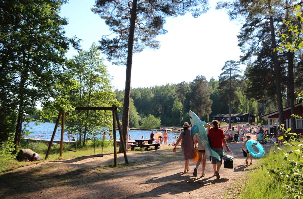 Lehmijärven Uimaranta - Kuva: Tony Hagerlund