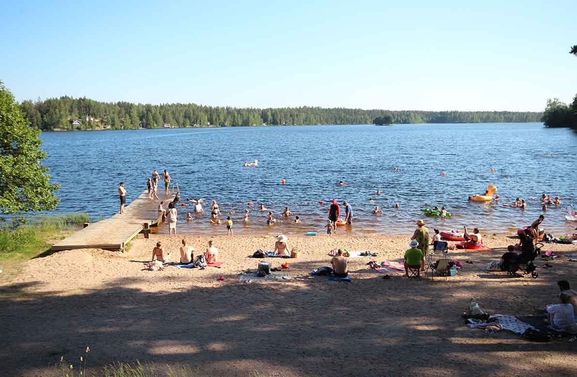 Lehmijärven Uimaranta - Kuva: Tony Hagerlund