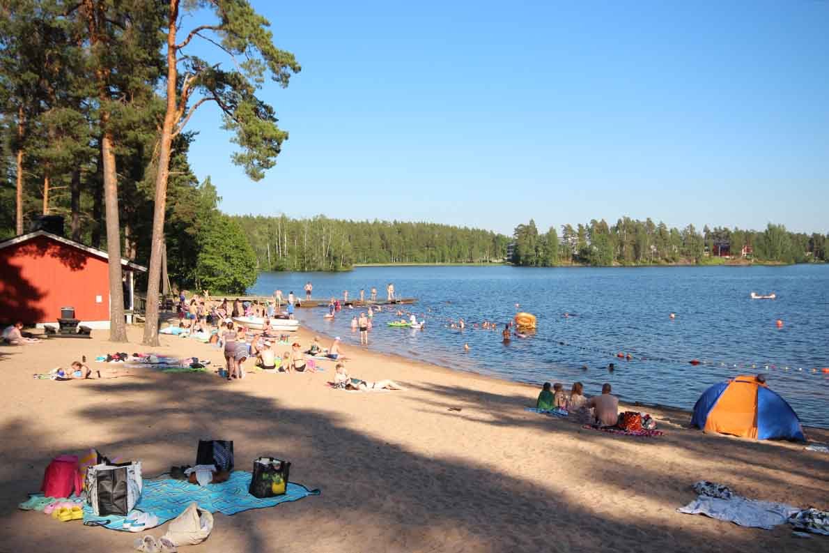 Lehmijärven Uimaranta - Kuva: Tony Hagerlund