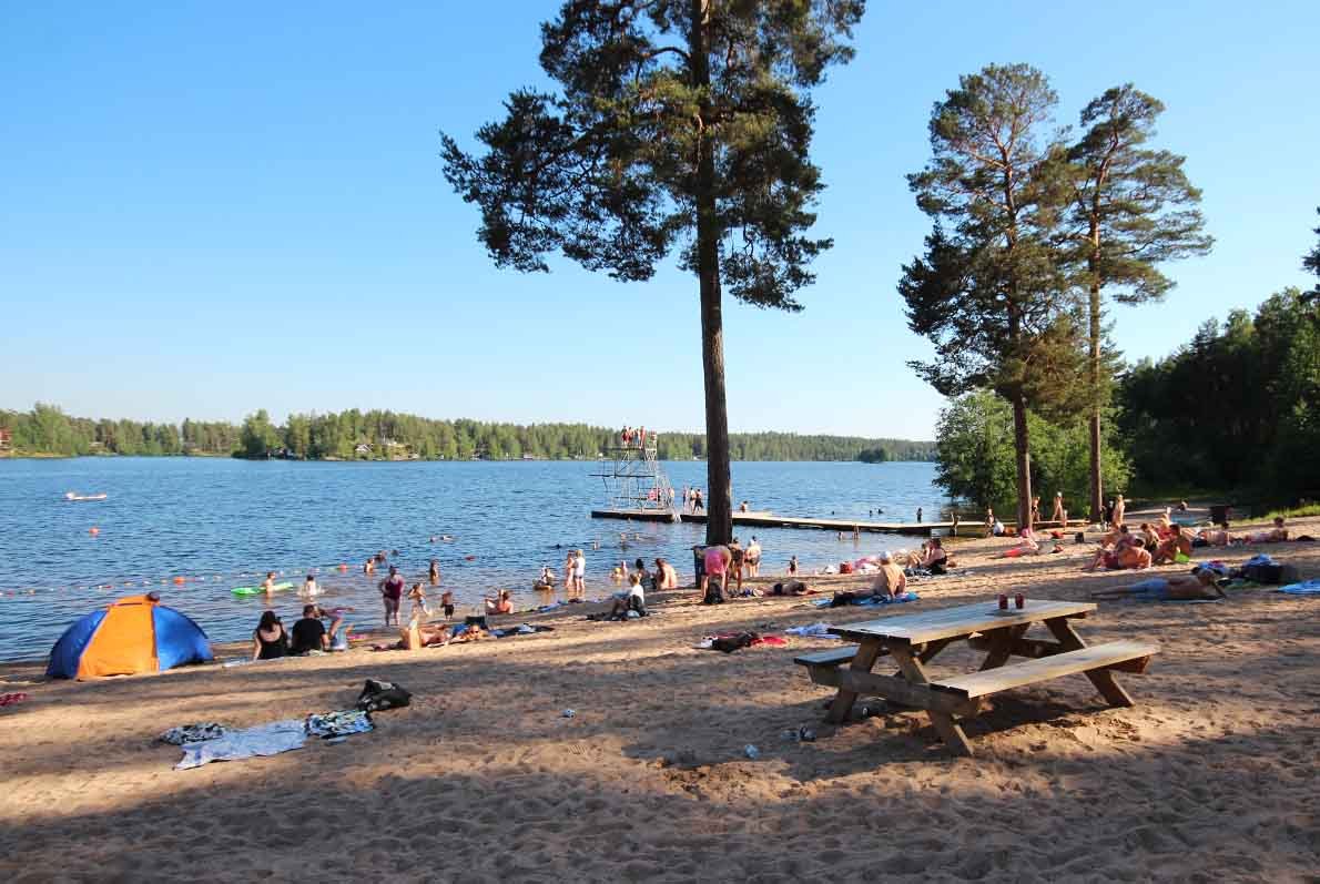 Lehmijärven Uimaranta - Kuva: Tony Hagerlund