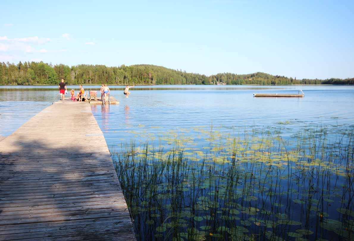 Oinasjärven Uimaranta - Kuva: Tony Hagerlund