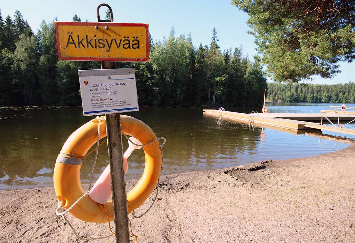 Suolijärven Uimaranta - Kuva: Tony Hagerlund