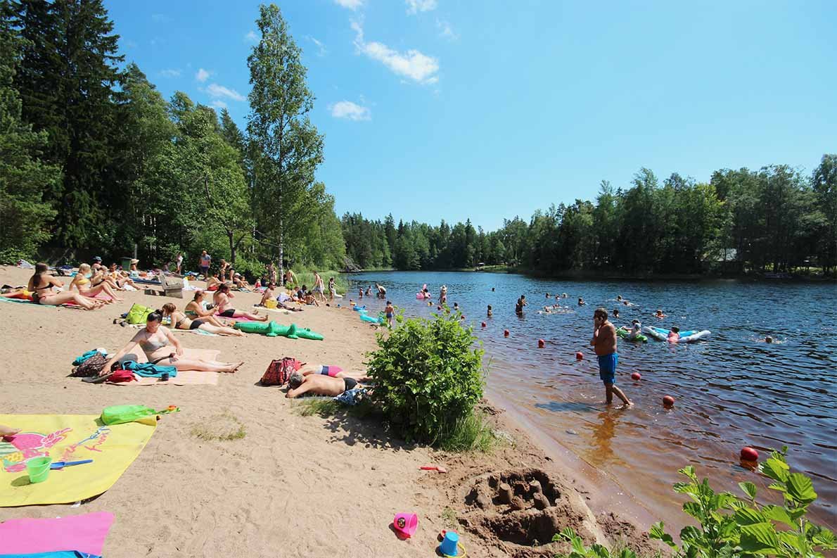 Tervajärven Uimaranta - Kuva: Tony Hagerlund