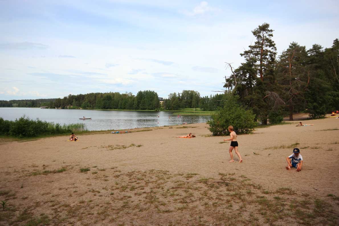 Tuomiojärven Uimaranta - Kuva: Tony Hagerlund