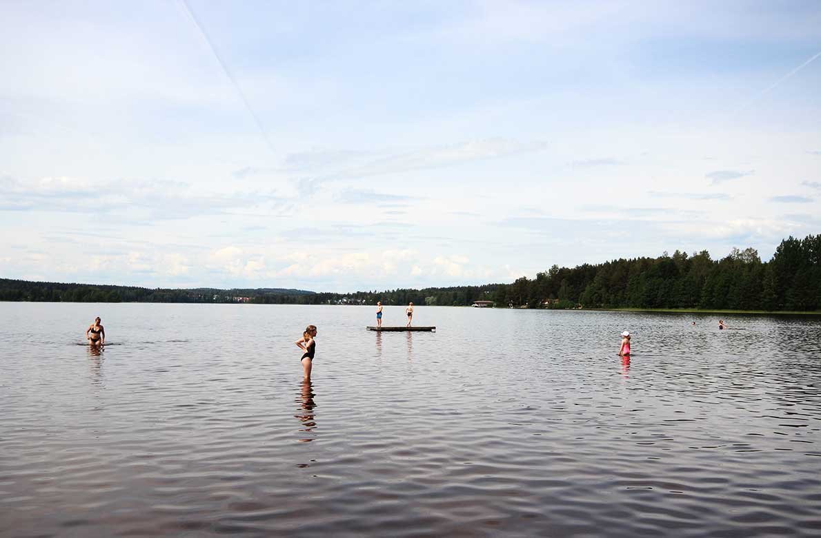 Tuomiojärven Uimaranta - Kuva: Tony Hagerlund