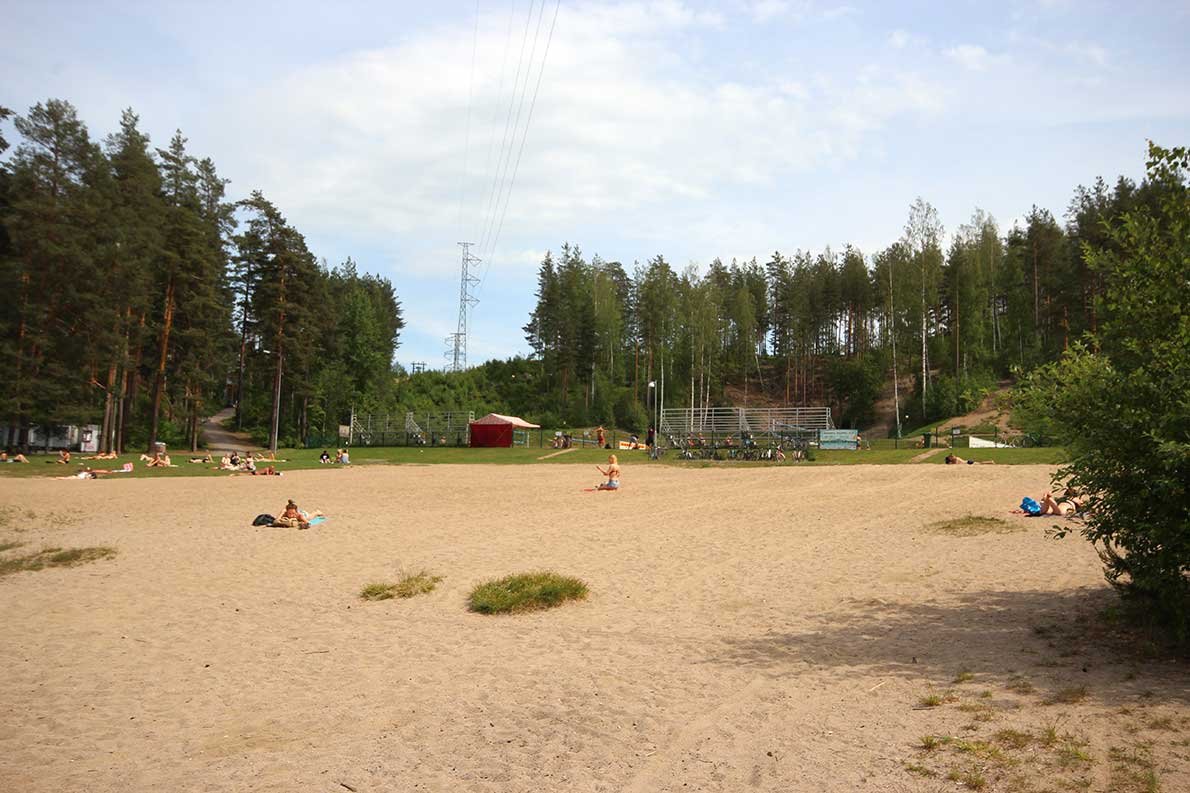 Tuomiojärven Uimaranta - Kuva: Tony Hagerlund