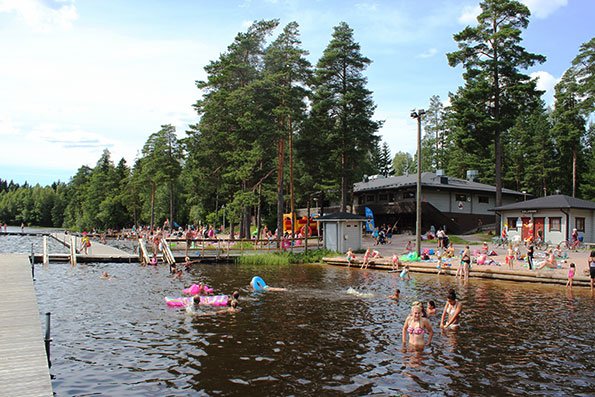 Kuusijärven Uimaranta - Kuva: Tony Hagerlund