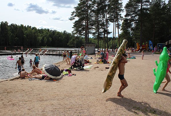 Kuusijärven Uimaranta - Kuva: Tony Hagerlund