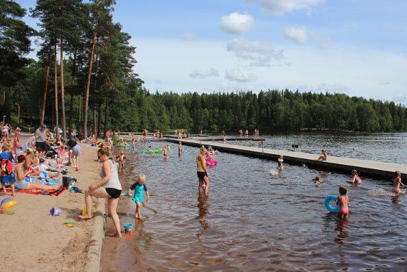 Kuusijärven Uimaranta - Kuva: Tony Hagerlund