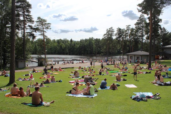 Kuusijärven Uimaranta - Kuva: Tony Hagerlund