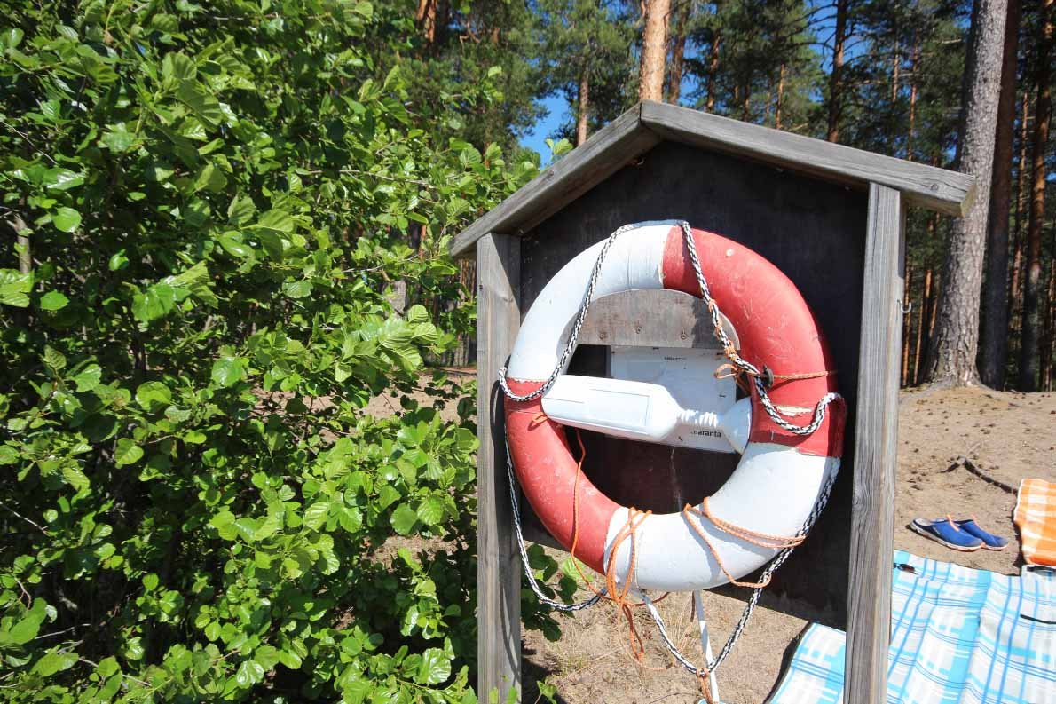 Ruostejärven Uimaranta - Kuva: Tony Hagerlund