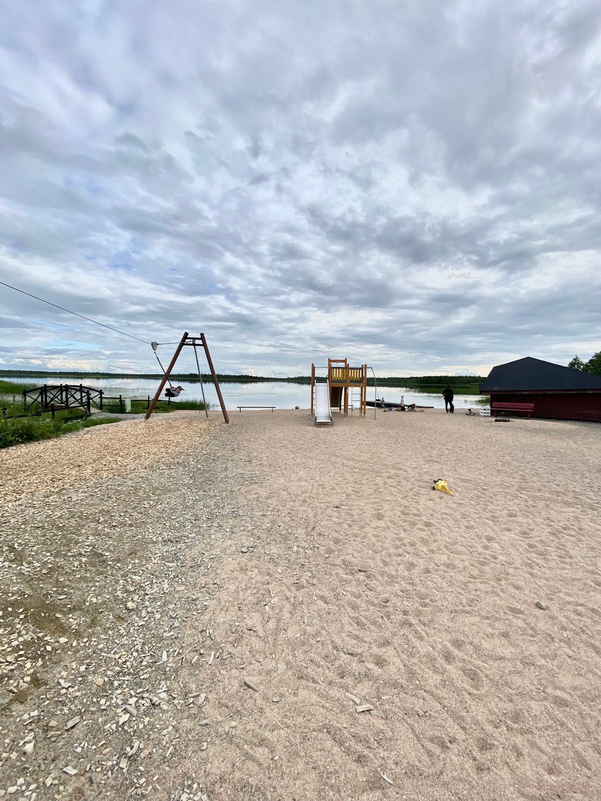 Äkäslompolo Uimaranta